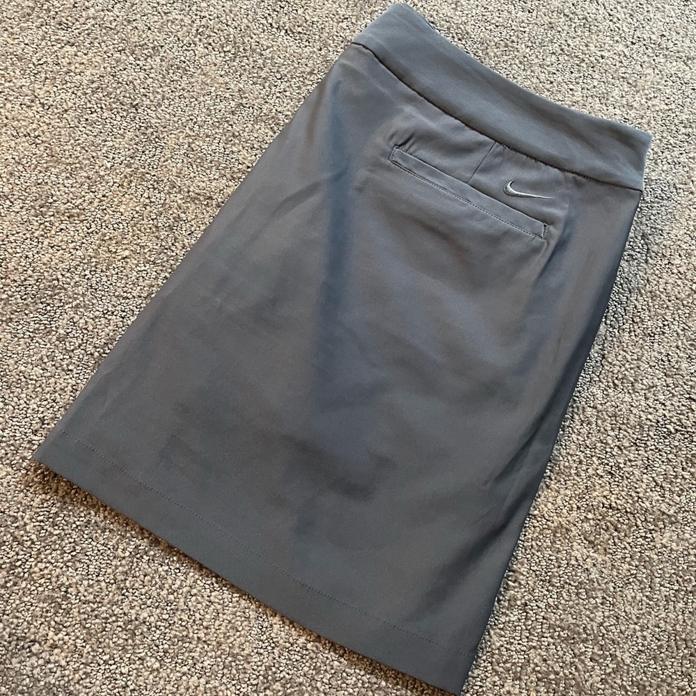 Grey Nike Golf Skort